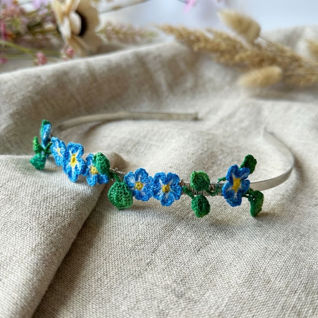 pomněnka symboliky a modrá barva na svatbě